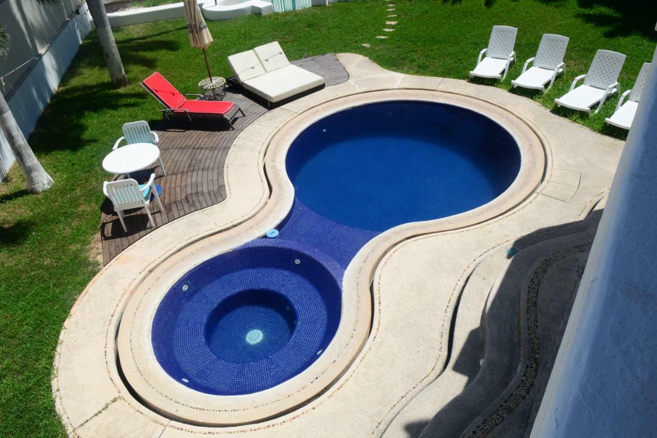 Bella Casa Privada Junto Al Mar Caribe Villa Cancún Exteriör bild