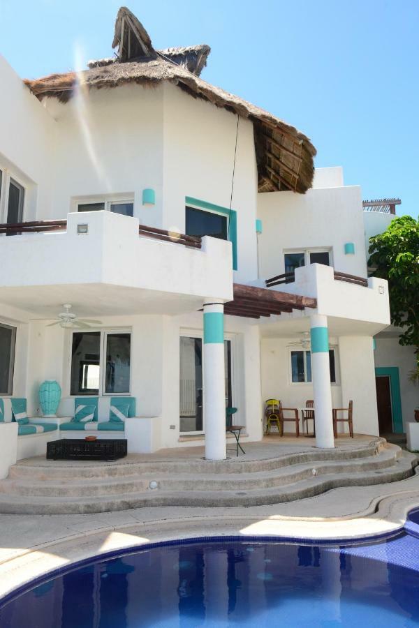 Bella Casa Privada Junto Al Mar Caribe Villa Cancún Exteriör bild