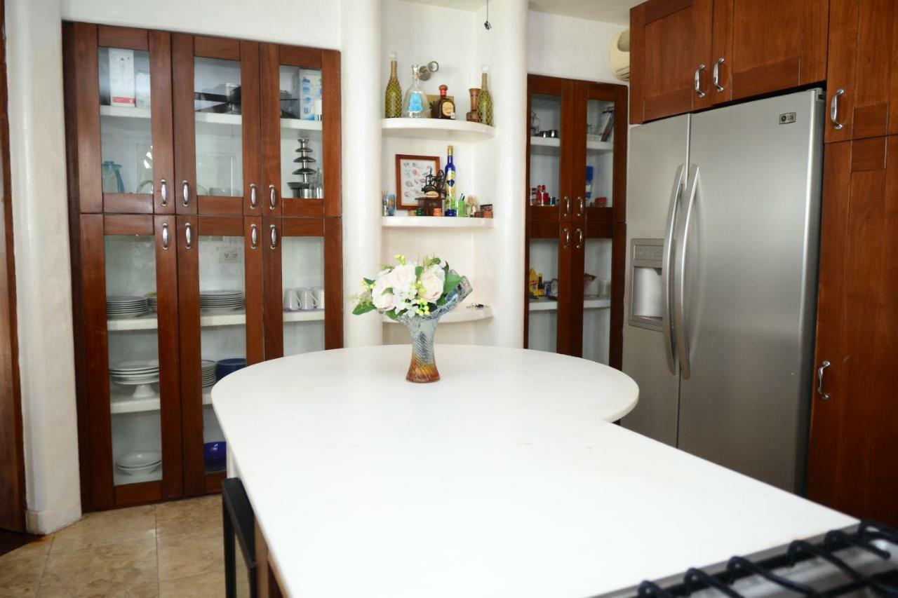 Bella Casa Privada Junto Al Mar Caribe Villa Cancún Exteriör bild