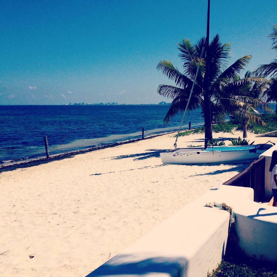 Bella Casa Privada Junto Al Mar Caribe Villa Cancún Exteriör bild